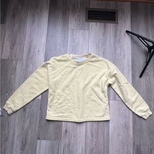 Calvin Klein Jeans butter  Yellow Sweatshirt